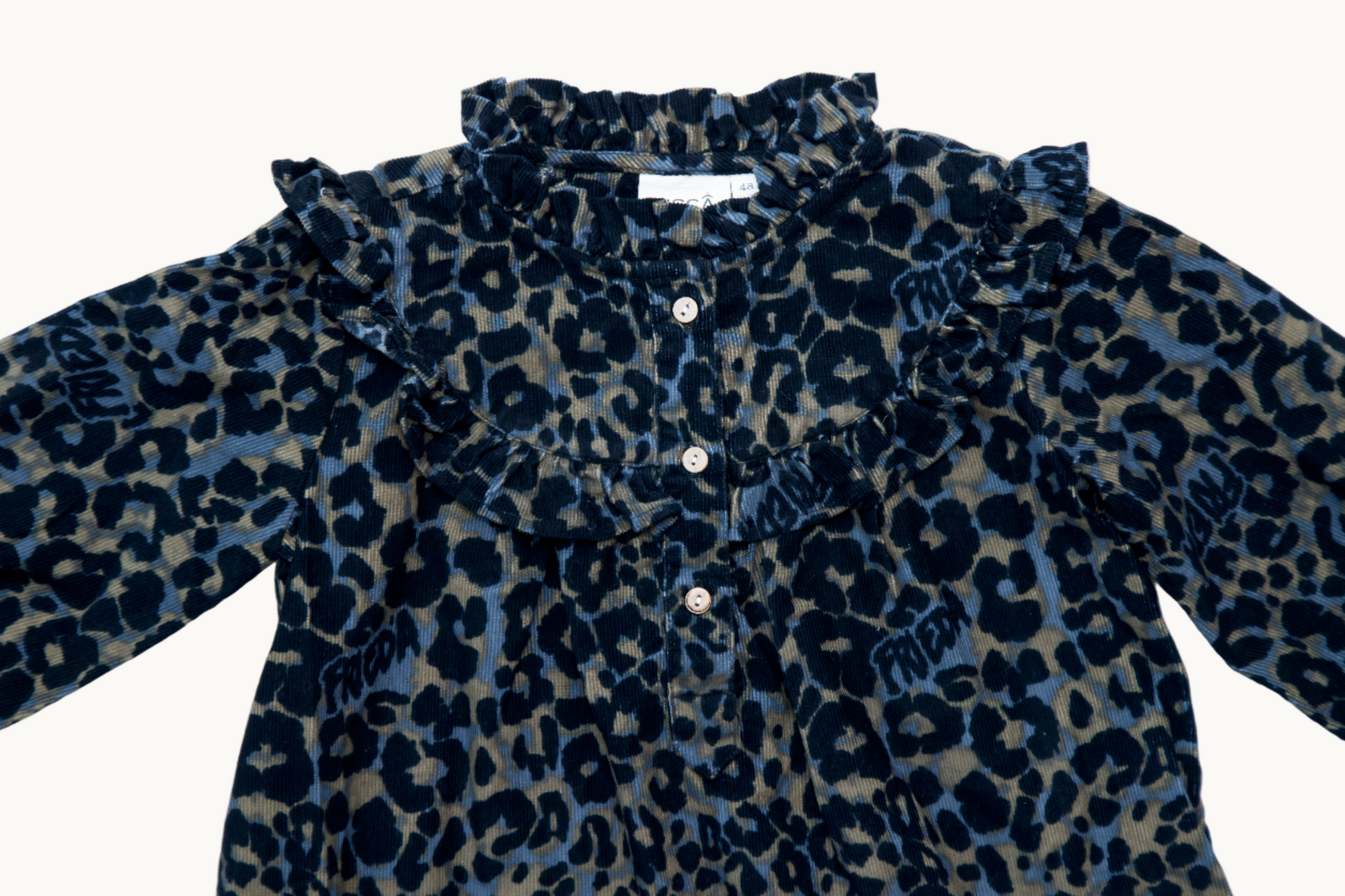 Animal Print Full Sleeve Dress