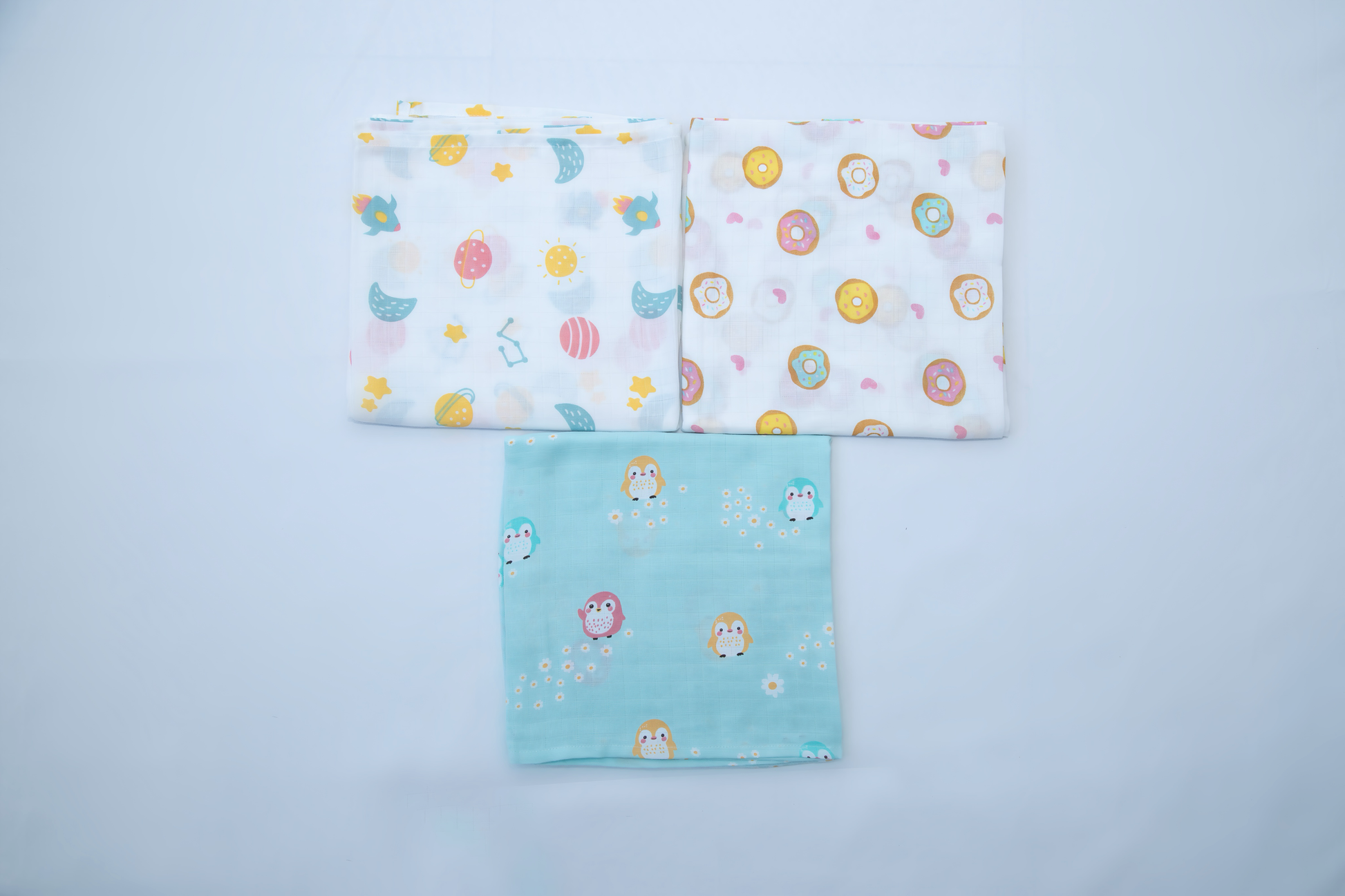 Muslin Swaddles - 3 Pack
