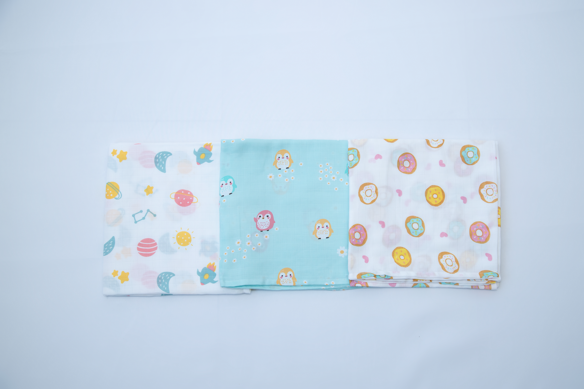 Muslin Swaddles - 3 Pack