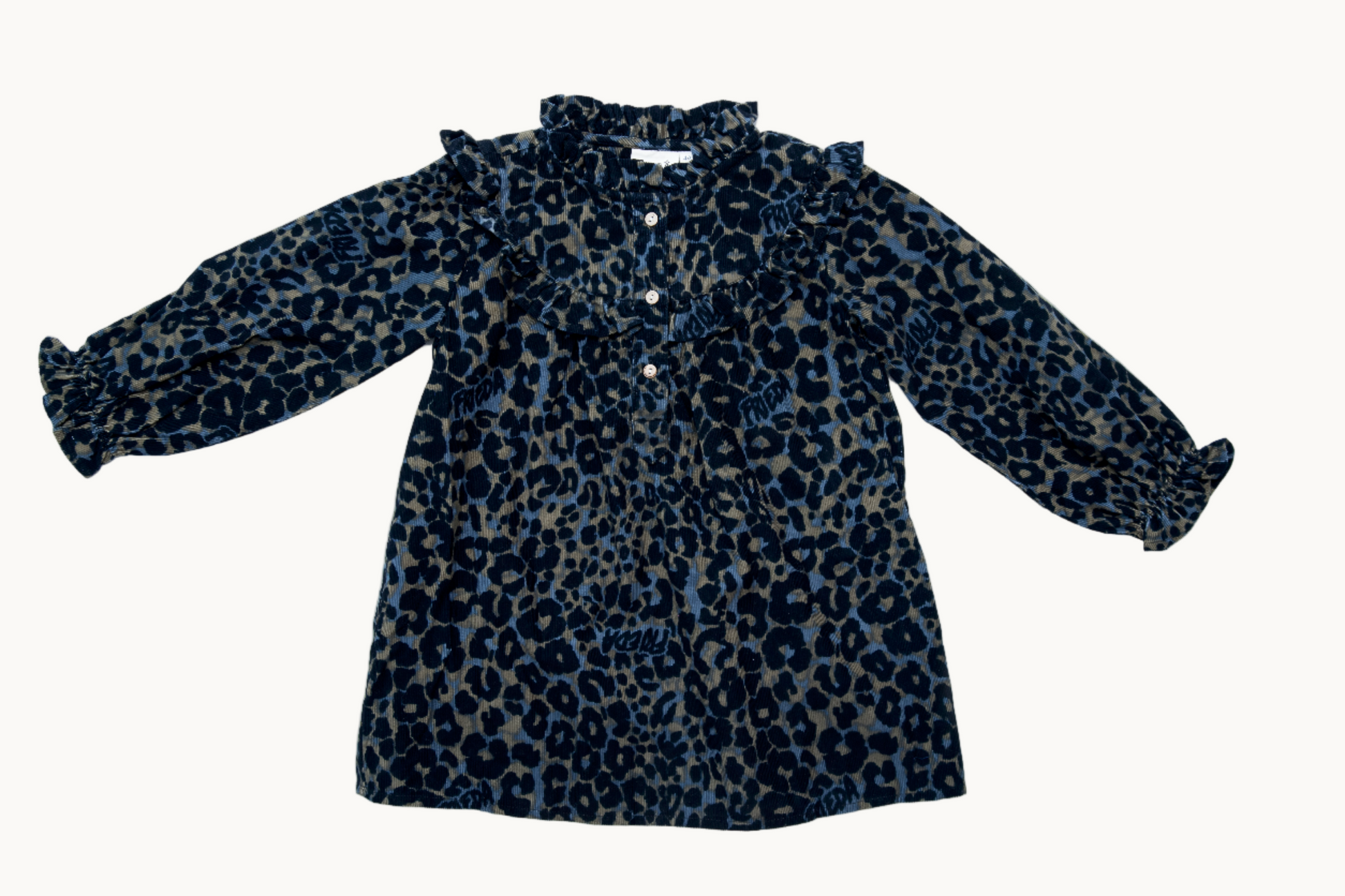 Animal Print Full Sleeve Dress