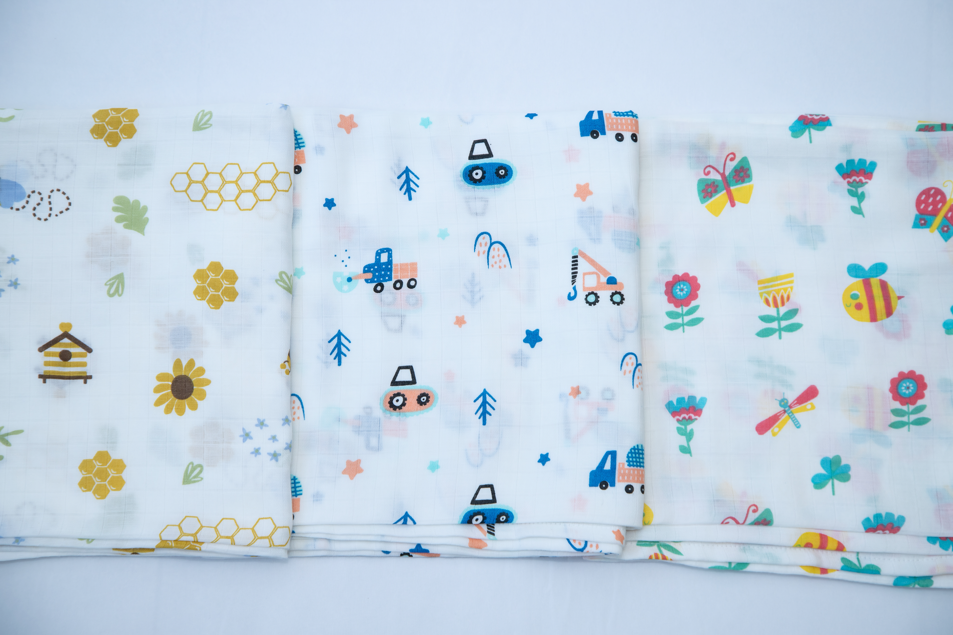 Bamboo Swaddles 3 pack