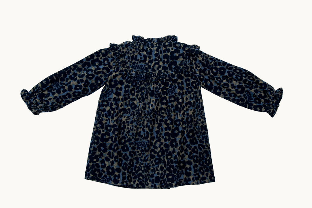 Animal Print Full Sleeve Dress