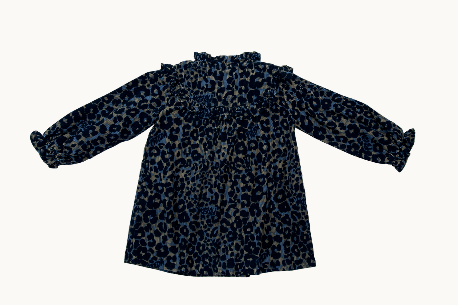 Animal Print Full Sleeve Dress
