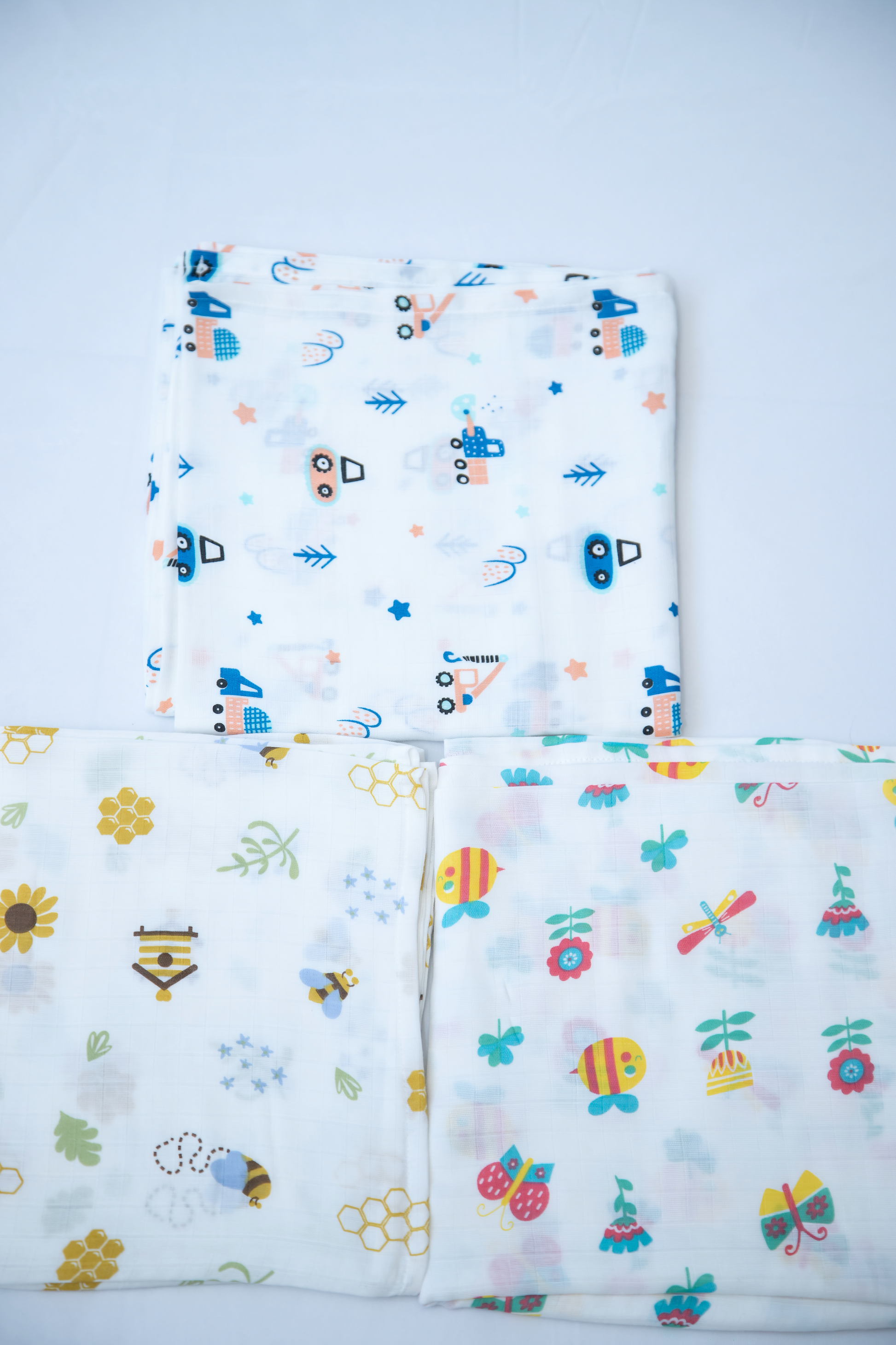 Bamboo Swaddles 3 pack